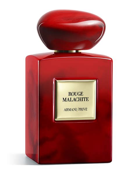 armani prive perfume rouge malachite.